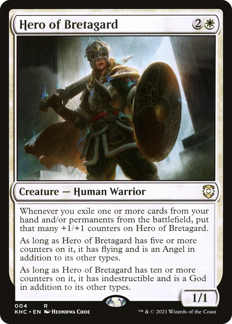 Héroïne de Bretagard — Kaldheim Commander — Magic: The Gathering