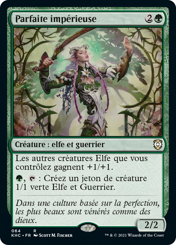 Parfaite impérieuse — Kaldheim Commander — Magic: The Gathering