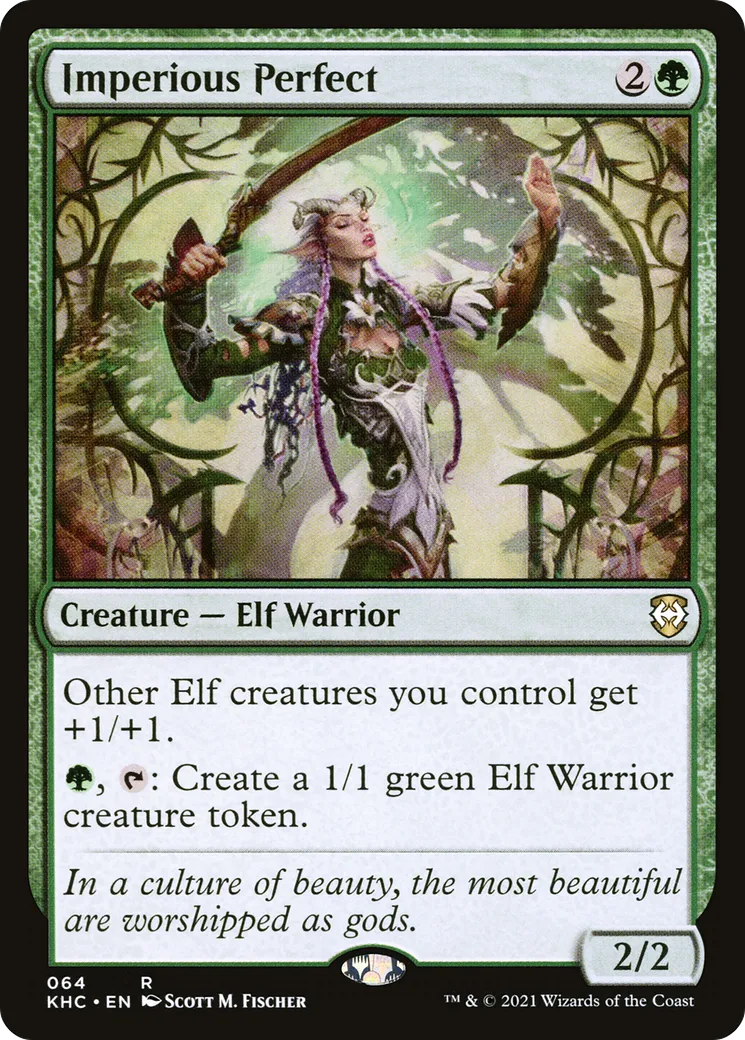 Imperious Perfect — Kaldheim Commander — Magic: The Gathering