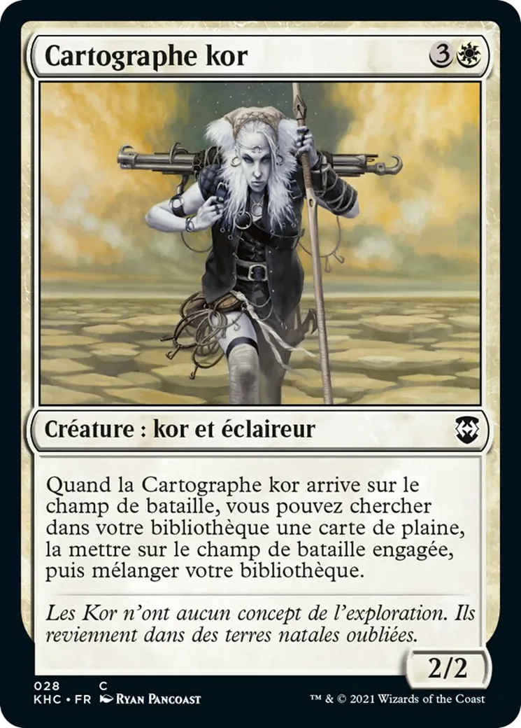 Cartographe kor — Kaldheim Commander — Magic: The Gathering