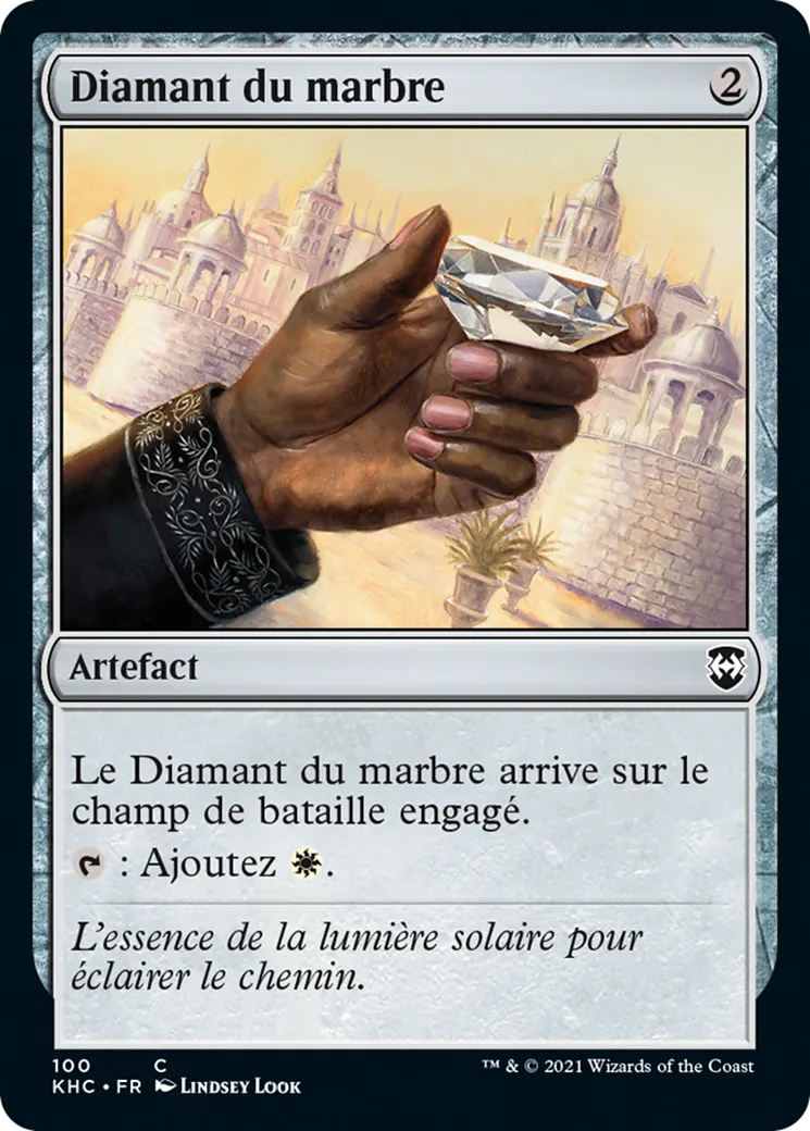 Diamant du marbre — Kaldheim Commander — Magic: The Gathering