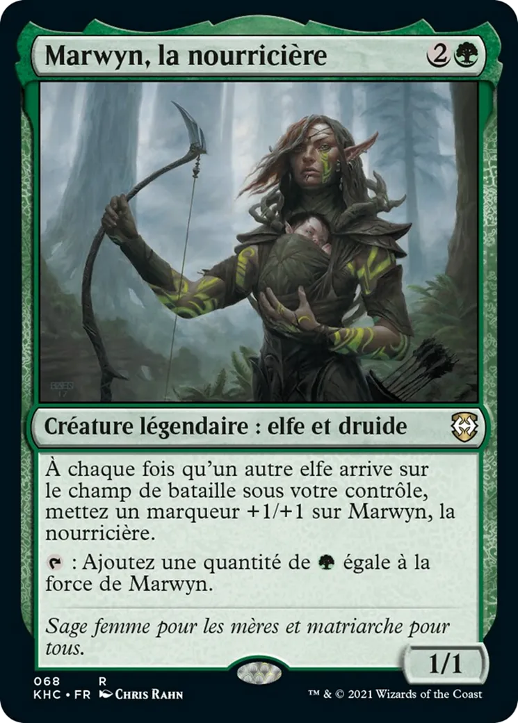 Marwyn, la nourricière — Kaldheim Commander — Magic: The Gathering