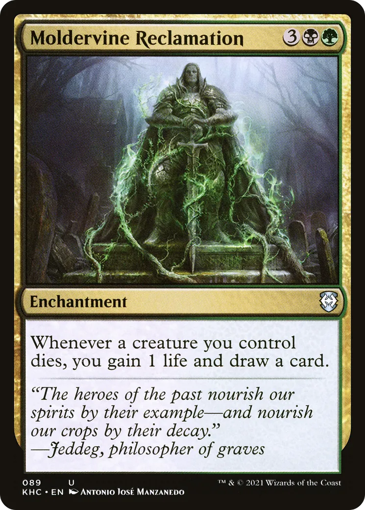 Moldervine Reclamation — Kaldheim Commander — Magic: The Gathering