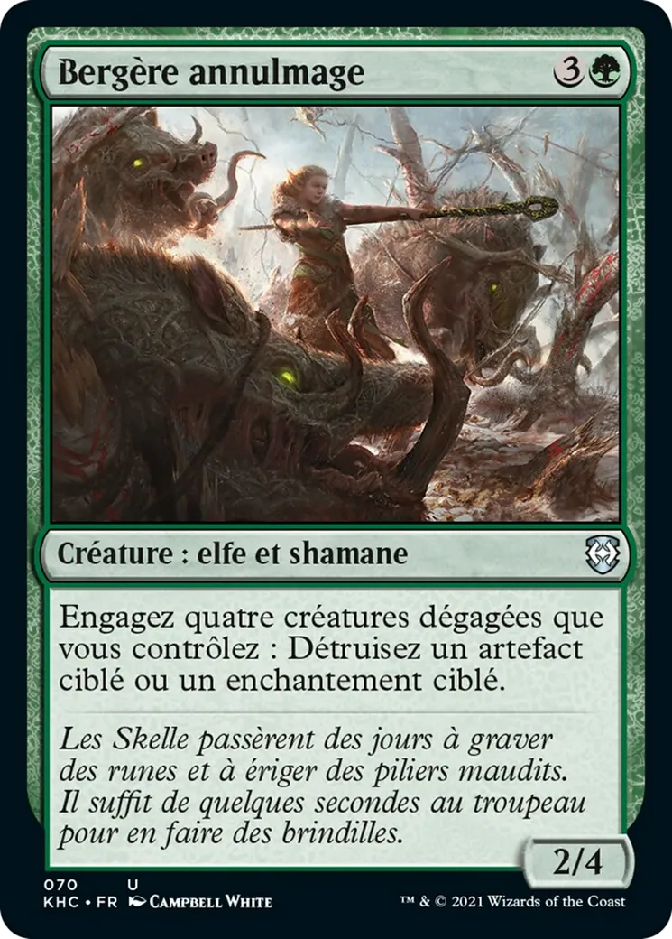 Bergère annulmage — Kaldheim Commander — Magic: The Gathering