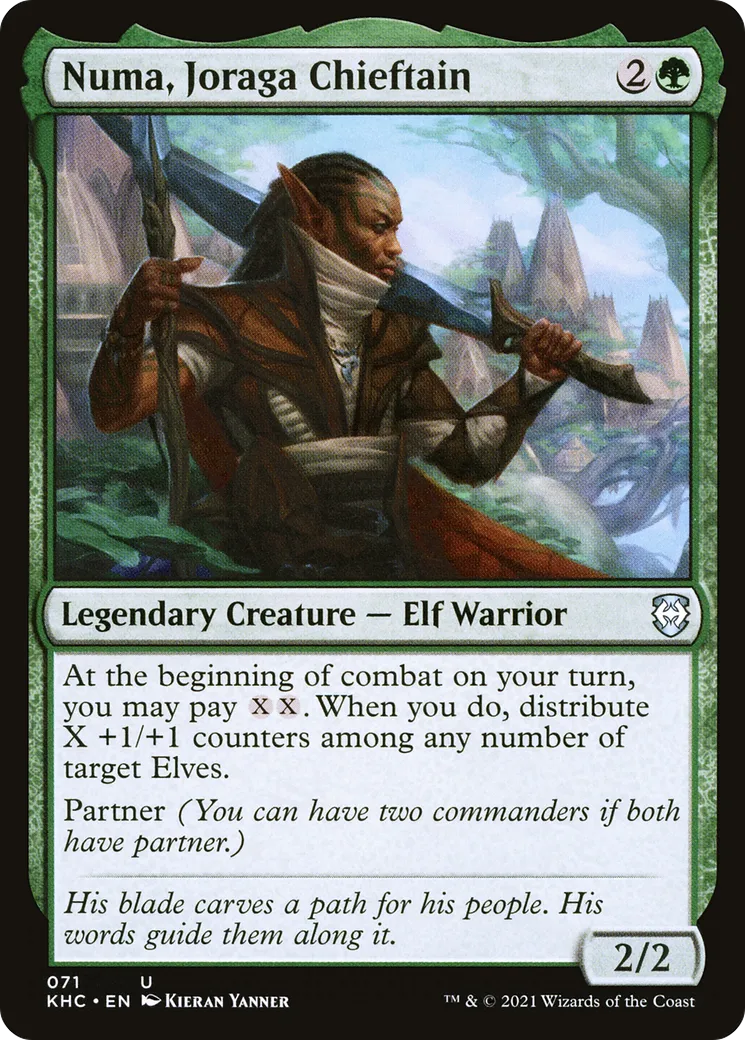 Numa, chef de clan de Joraga — Kaldheim Commander — Magic: The Gathering