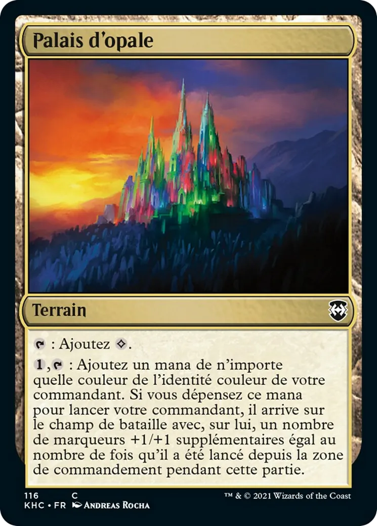 Palais d'opale — Kaldheim Commander — Magic: The Gathering