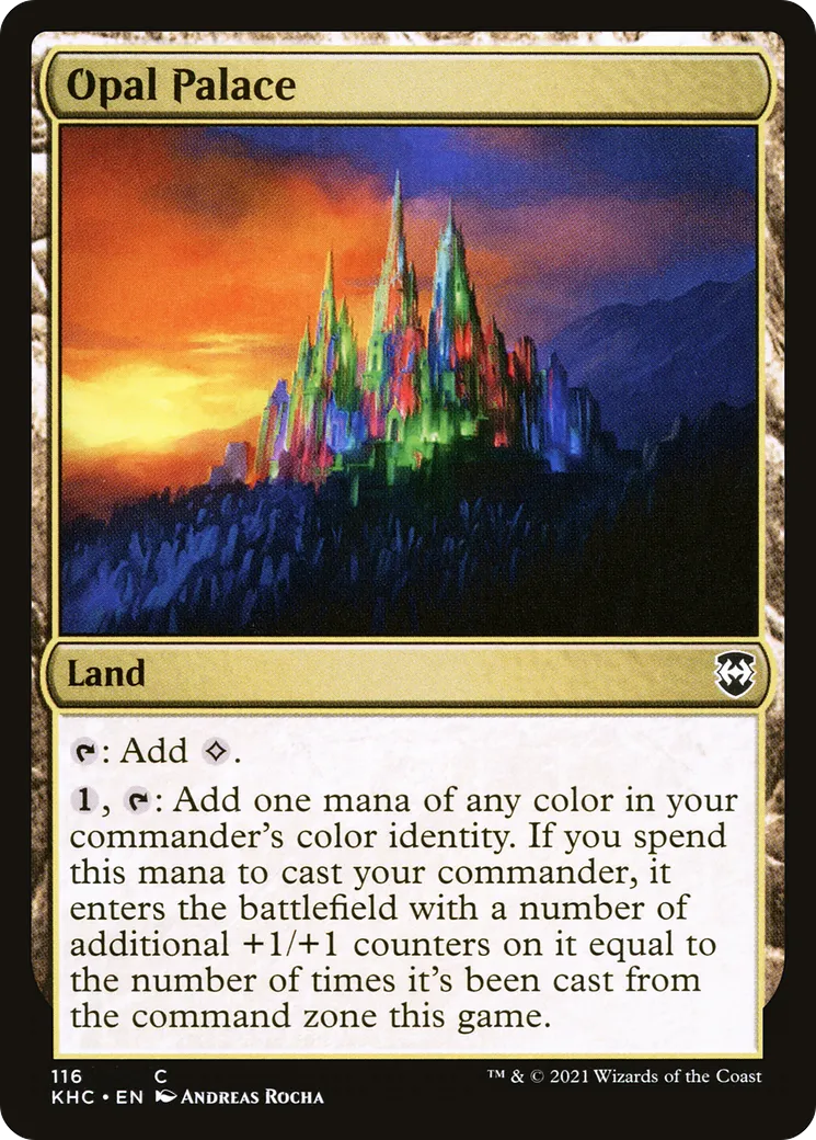 Opal Palace — Kaldheim Commander — Magic: The Gathering