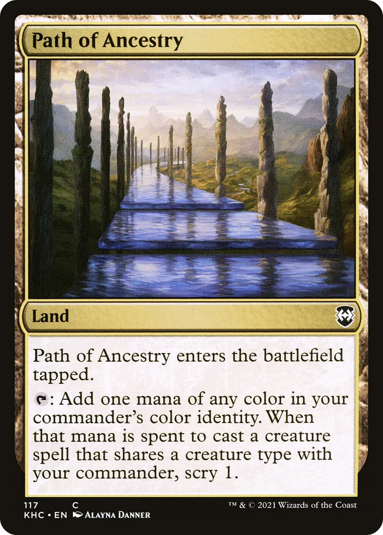 Voie de l'Ascendance — Kaldheim Commander — Magic: The Gathering