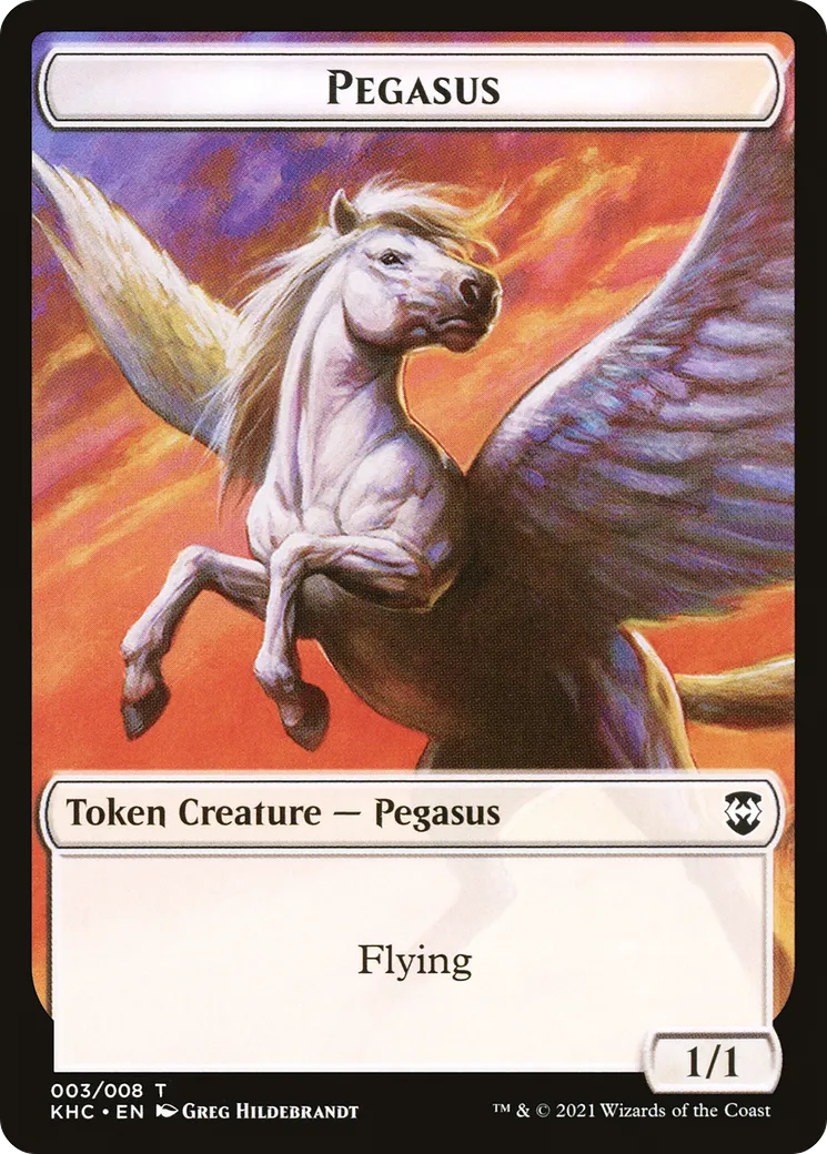 Pegasus — Kaldheim Commander — Magic: The Gathering