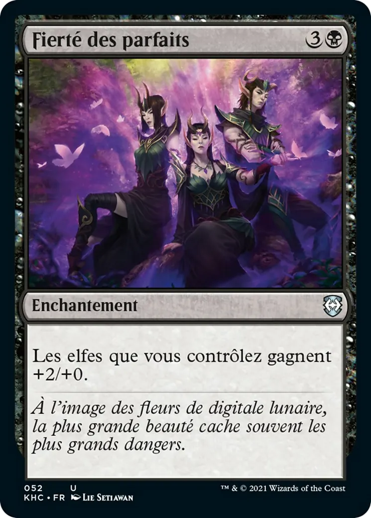Fierté des parfaits — Kaldheim Commander — Magic: The Gathering
