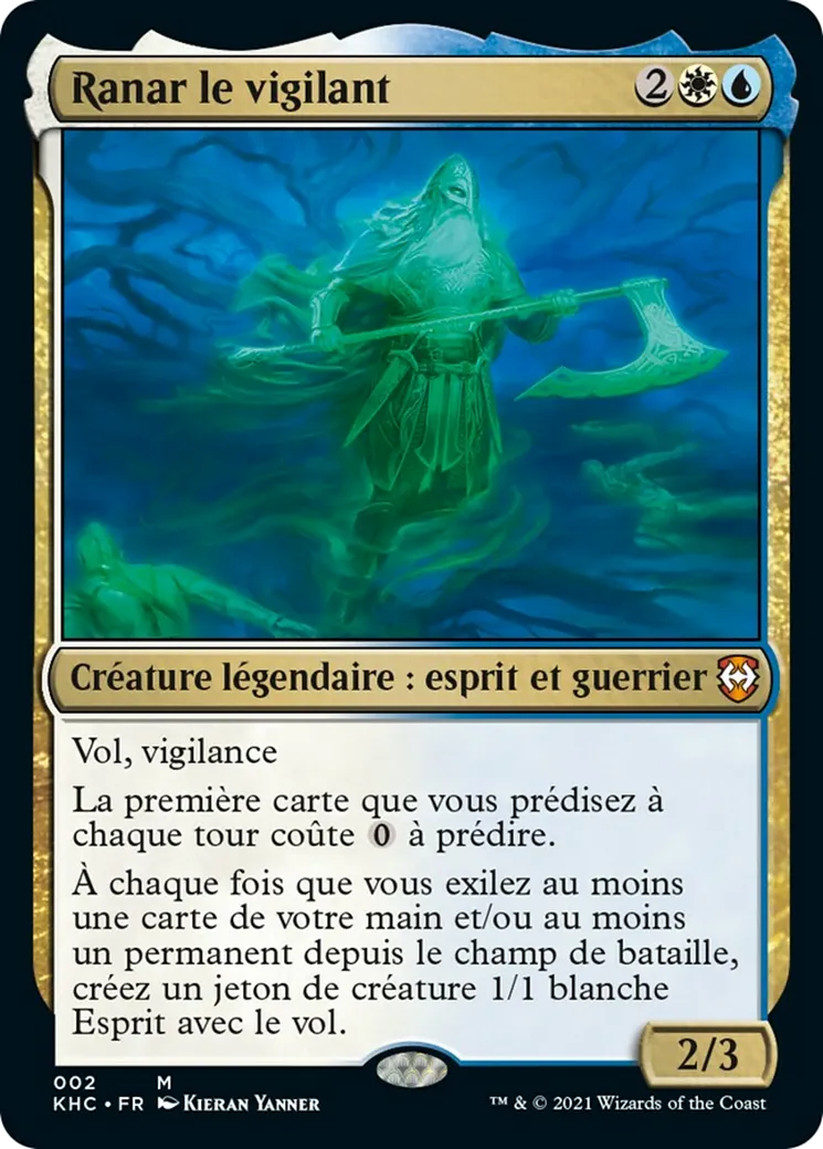 Ranar le vigilant — Kaldheim Commander — Magic: The Gathering