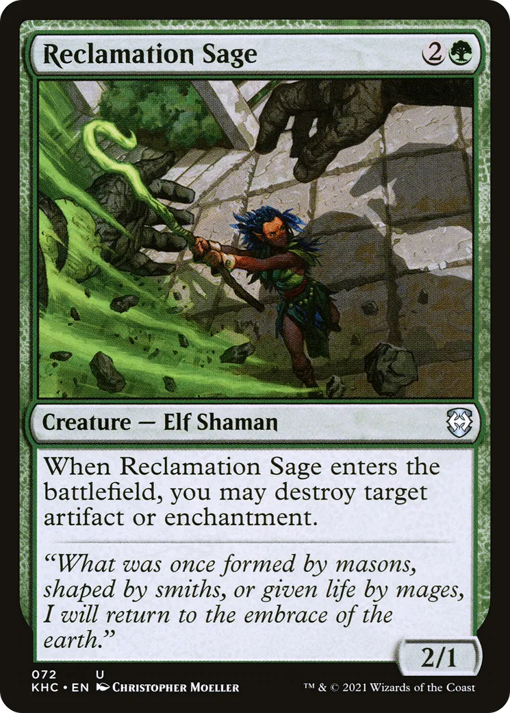 Sage du reboisement — Kaldheim Commander — Magic: The Gathering