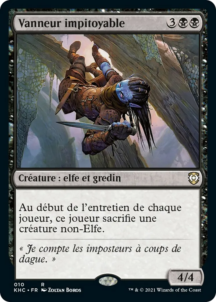 Vanneur impitoyable — Kaldheim Commander — Magic: The Gathering