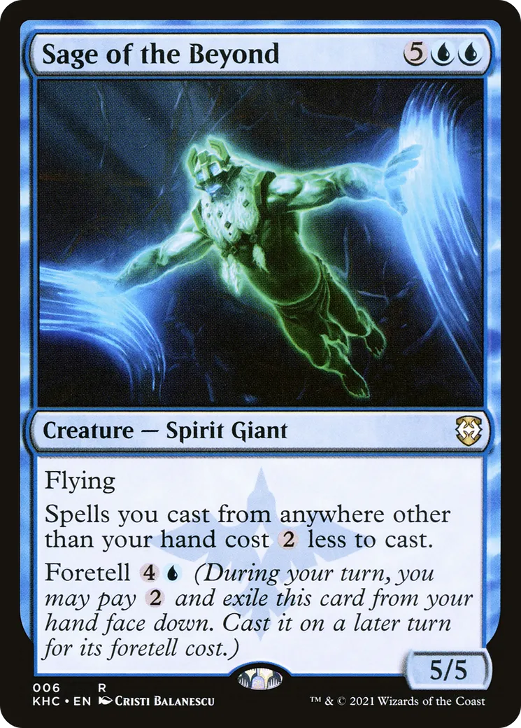 Sage of the Beyond — Kaldheim Commander — Magic: The Gathering