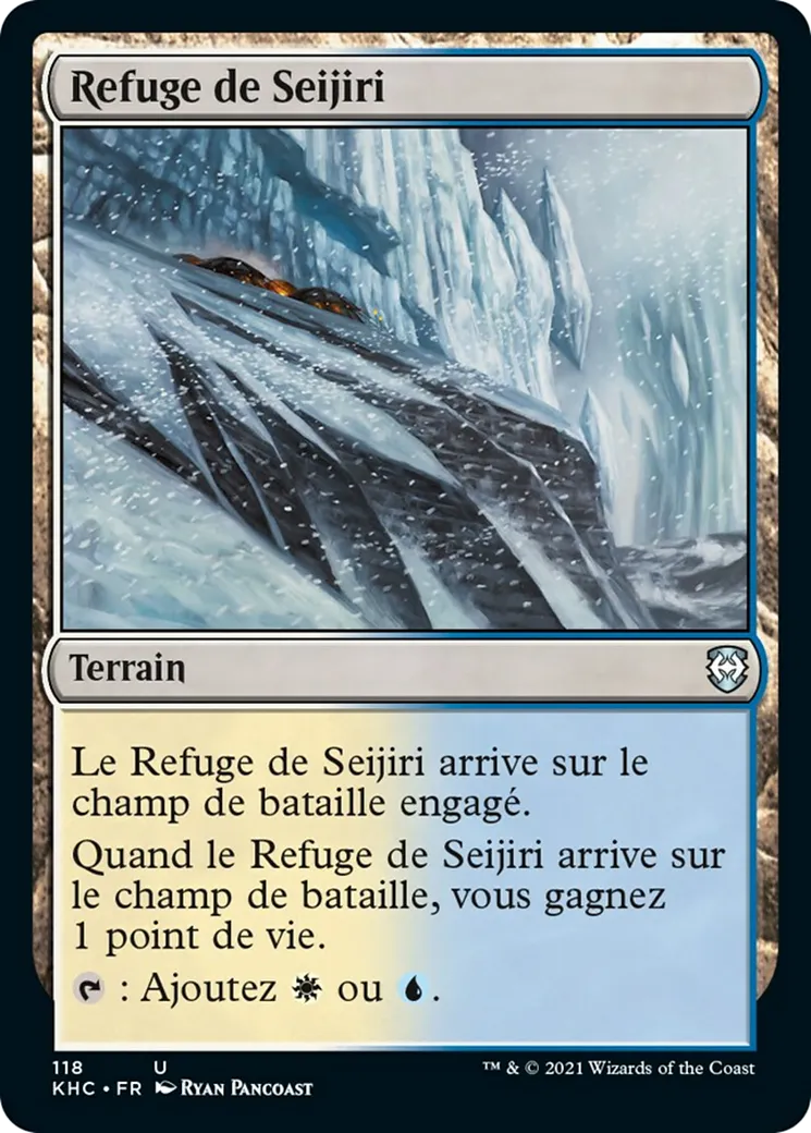 Refuge de Seijiri — Kaldheim Commander — Magic: The Gathering