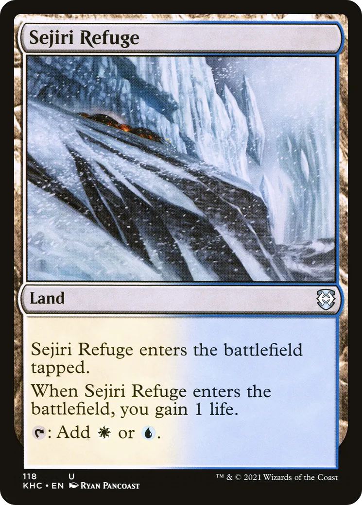 Sejiri Refuge — Kaldheim Commander — Magic: The Gathering