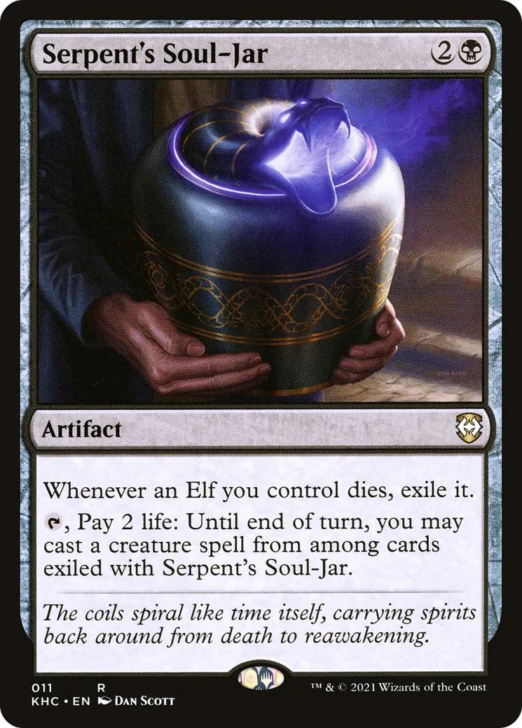 Serpent's Soul-Jar — Kaldheim Commander — Magic: The Gathering