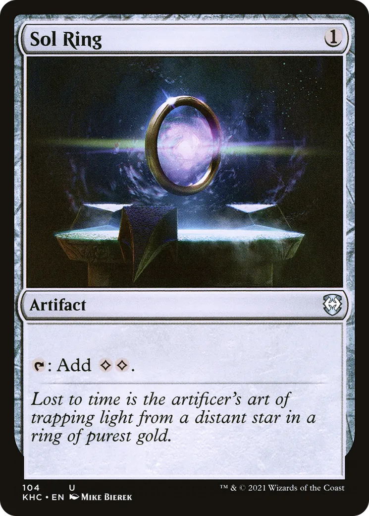Sol Ring — Kaldheim Commander — Magic: The Gathering