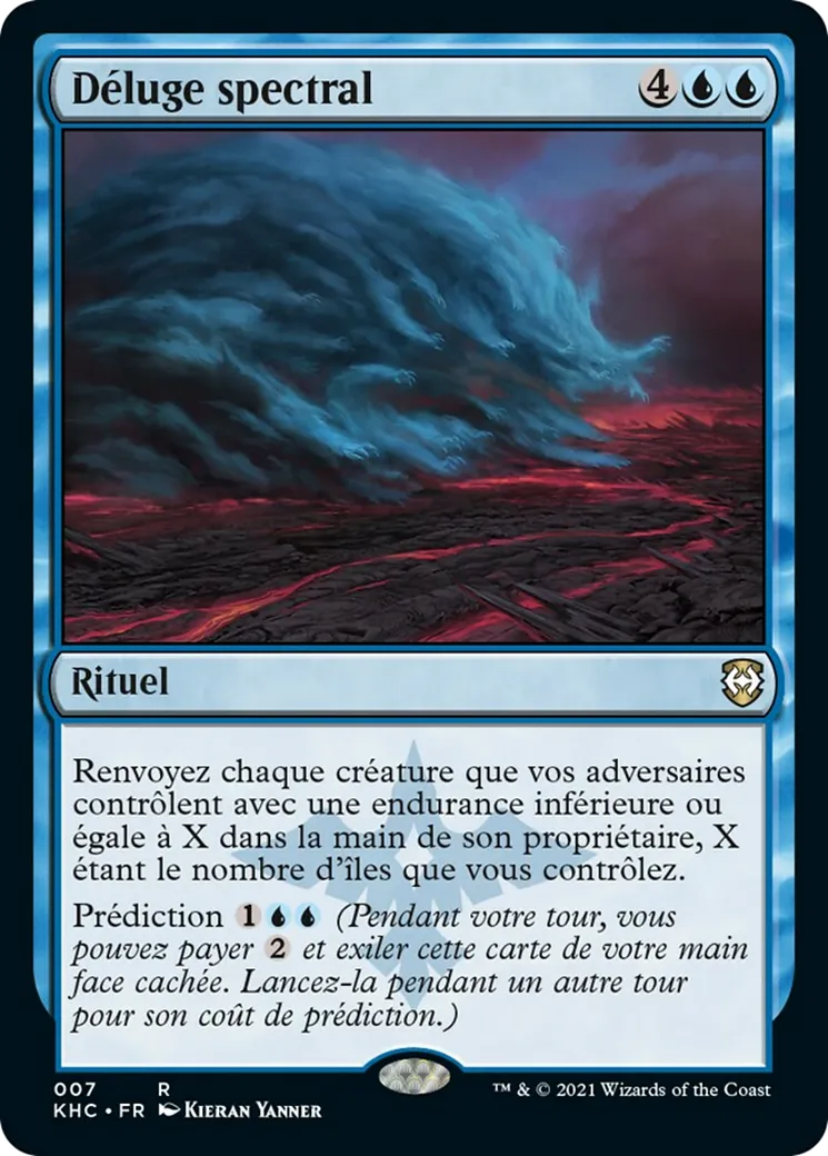Déluge spectral — Kaldheim Commander — Magic: The Gathering
