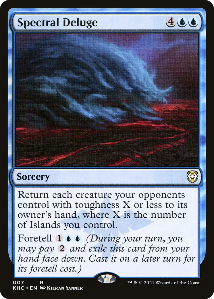 Spectral Deluge — Kaldheim Commander — Magic: The Gathering