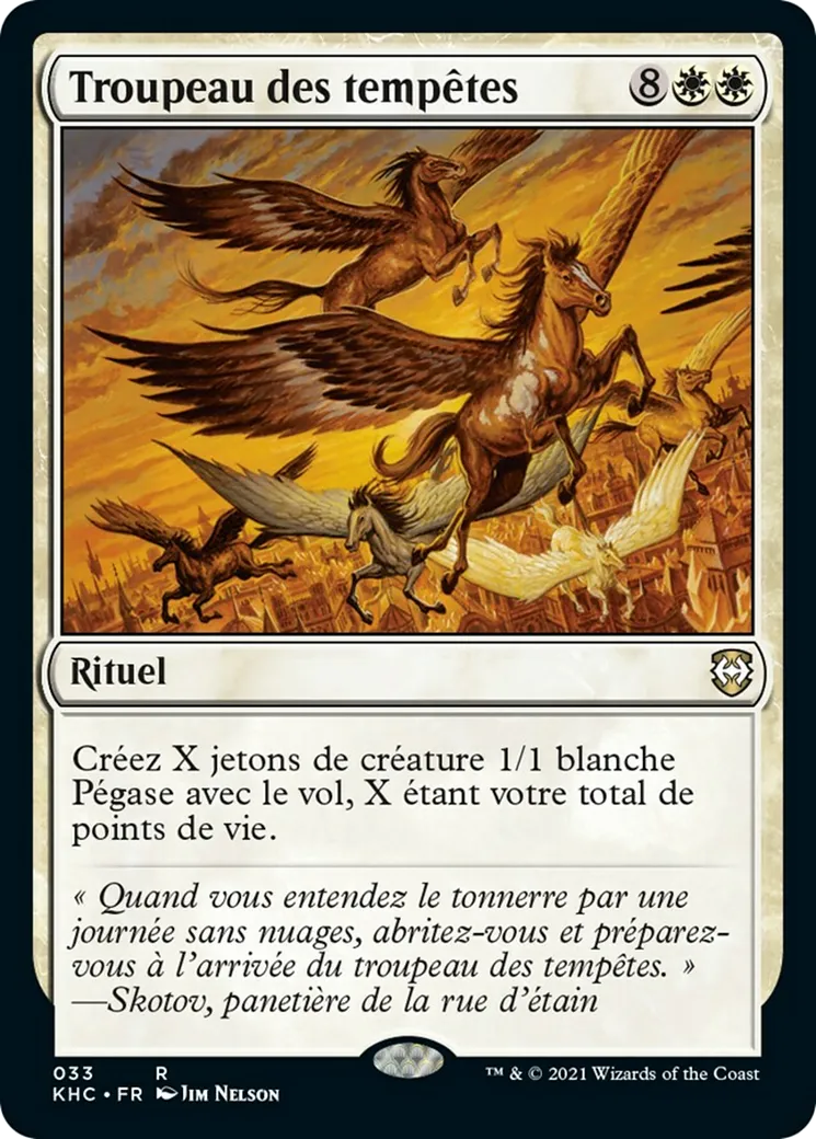 Troupeau des tempêtes — Kaldheim Commander — Magic: The Gathering