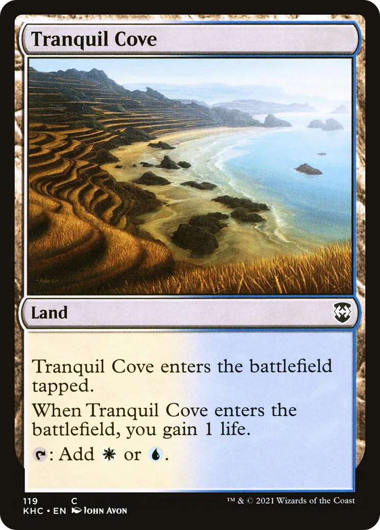 Tranquil Cove — Kaldheim Commander — Magic: The Gathering