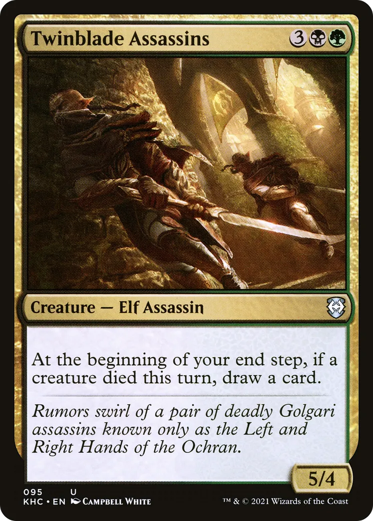 Twinblade Assassins — Kaldheim Commander — Magic: The Gathering