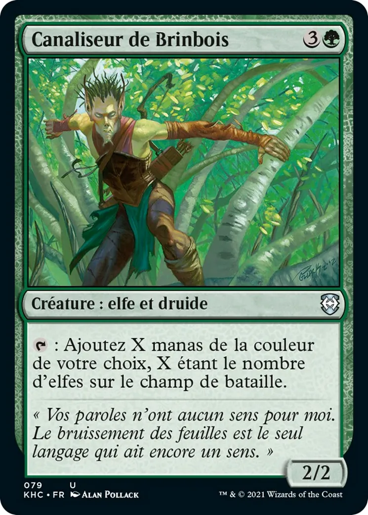 Canaliseur de Brinbois — Kaldheim Commander — Magic: The Gathering