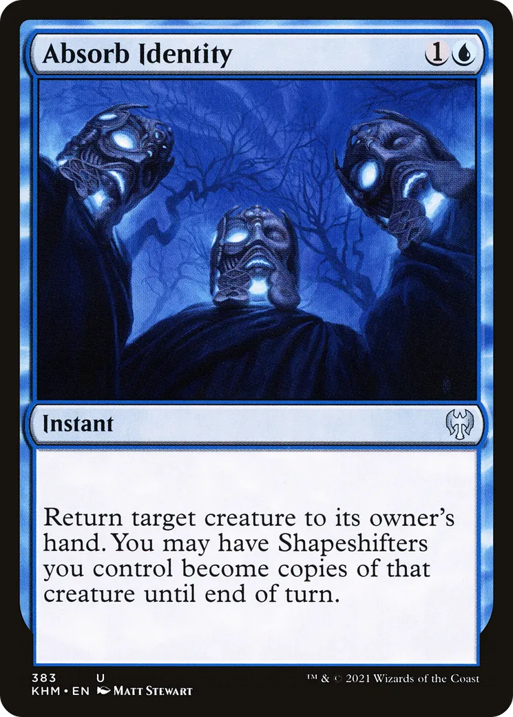 Absorption de l'identité — Kaldheim — Magic: The Gathering