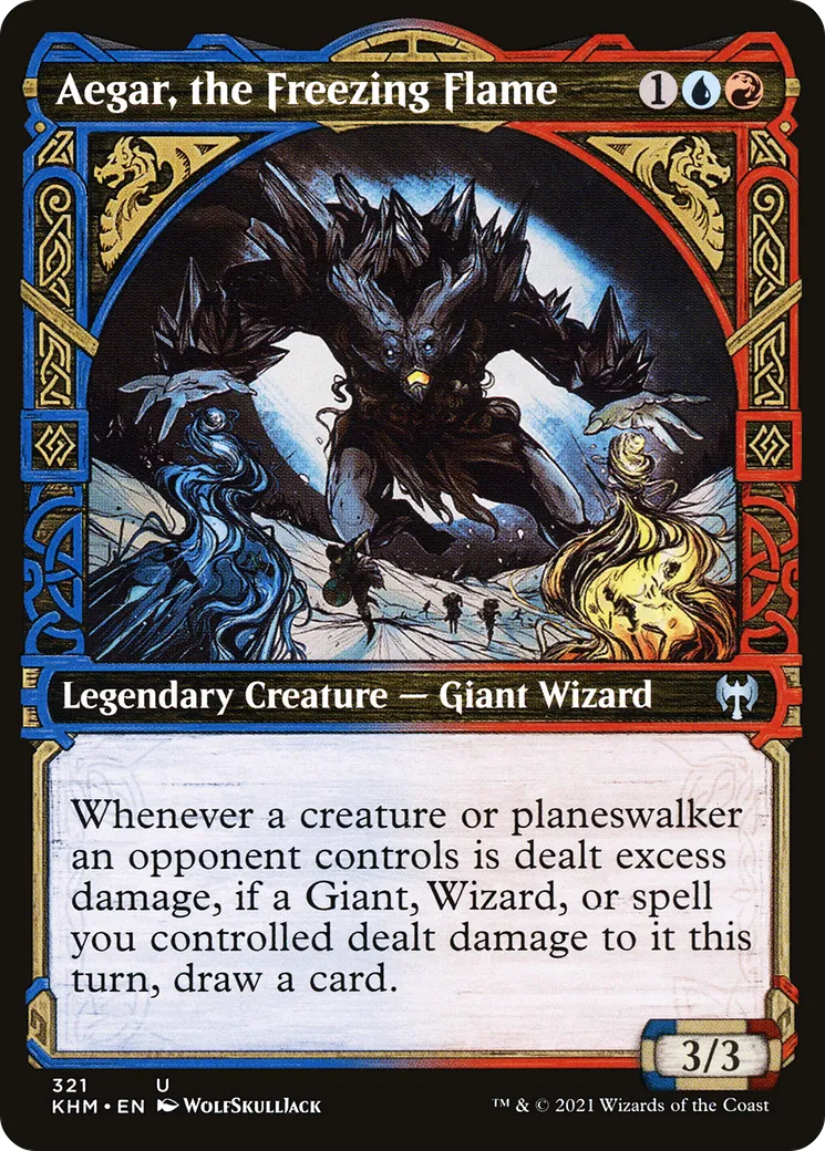 Aegar, the Freezing Flame — Kaldheim — Magic: The Gathering
