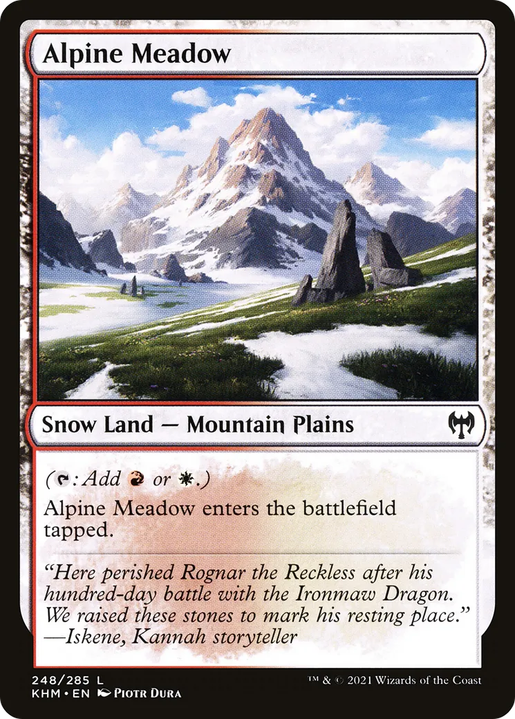 Alpine Meadow — Kaldheim — Magic: The Gathering