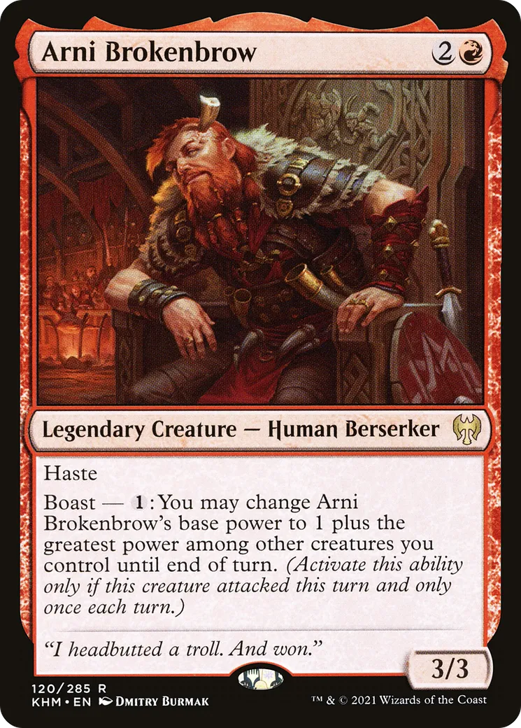 Arni Brokenbrow — Kaldheim — Magic: The Gathering