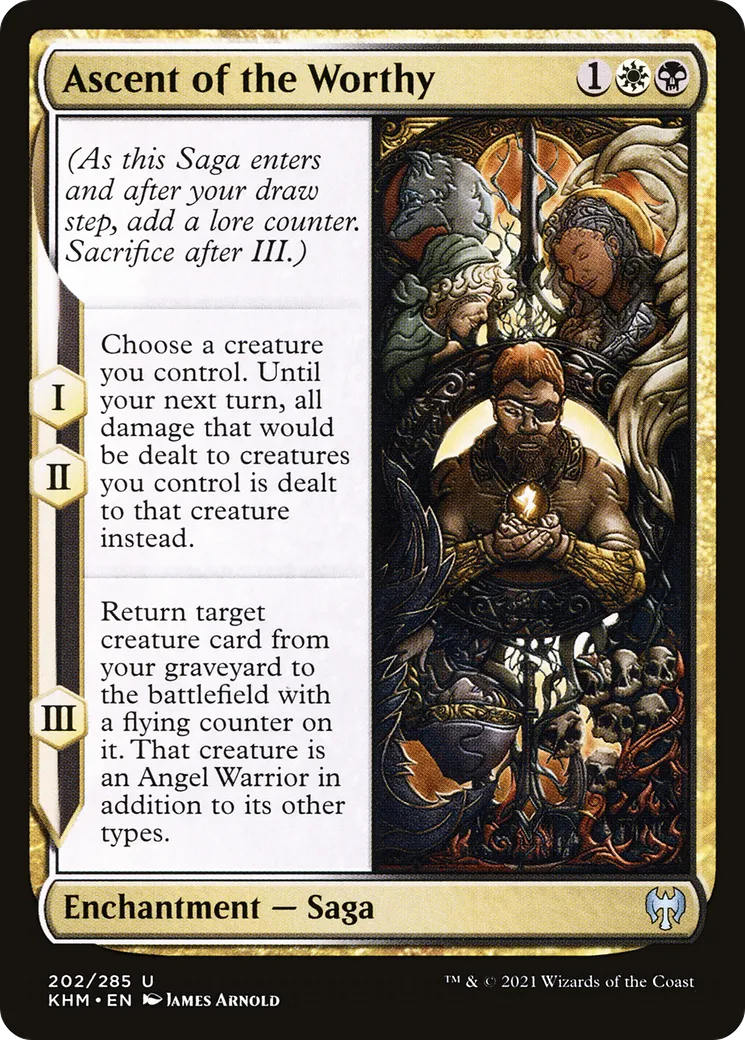 Ascent of the Worthy — Kaldheim — Magic: The Gathering