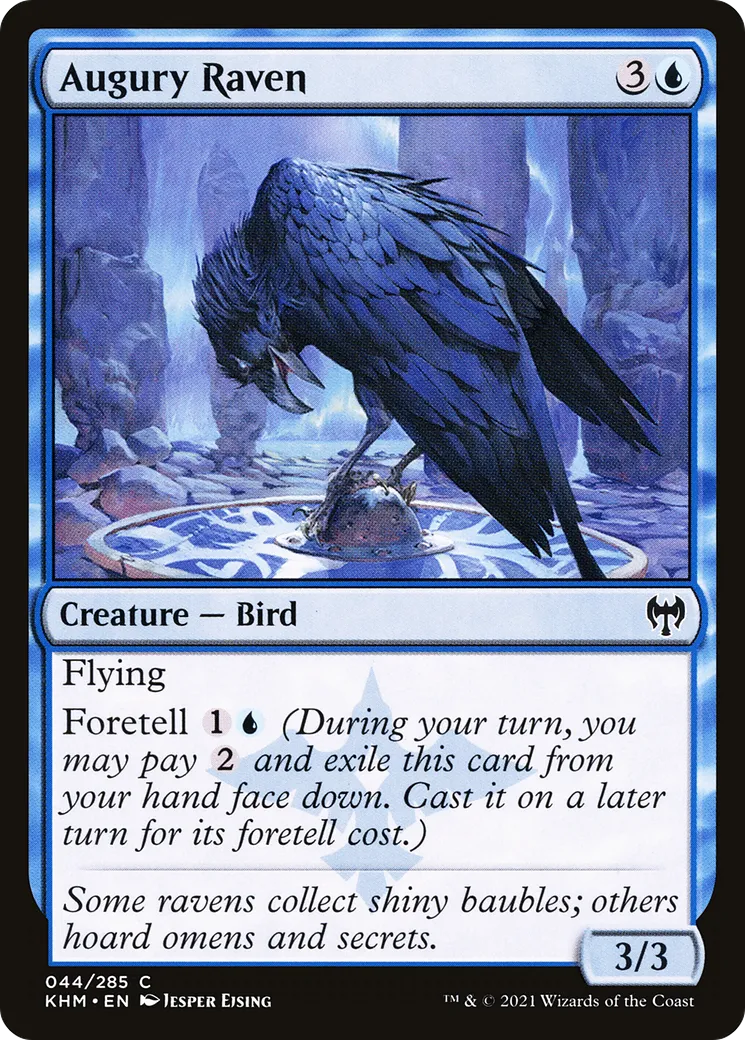 Augury Raven — Kaldheim — Magic: The Gathering