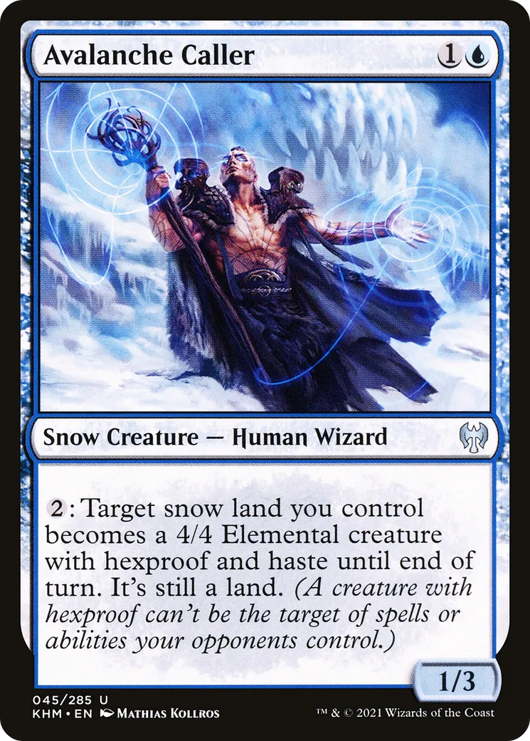 Meneur d'avalanche — Kaldheim — Magic: The Gathering
