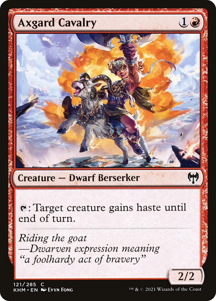Axgard Cavalry — Kaldheim — Magic: The Gathering