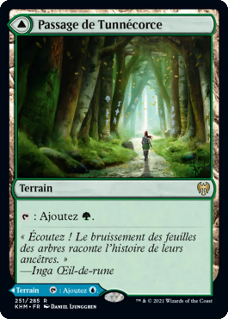 Passage de Tunnécorce // Passage de Fossemarée — Kaldheim — Magic: The Gathering