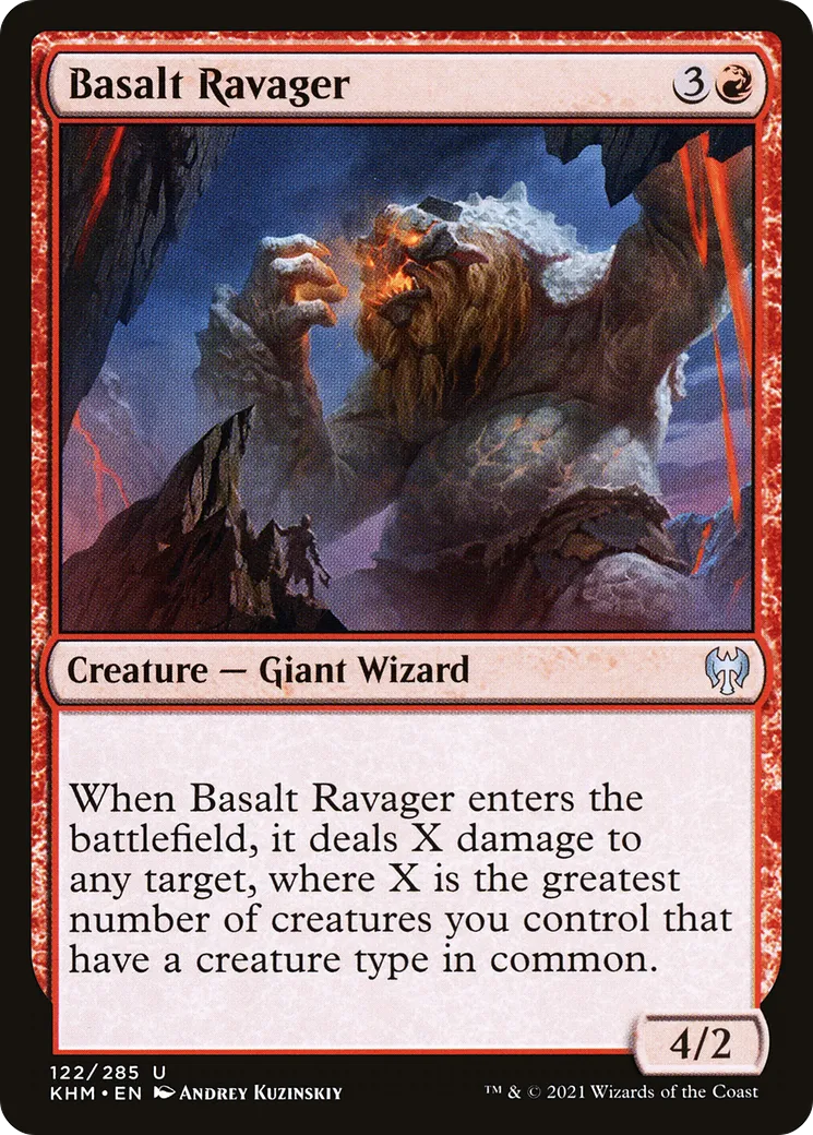 Basalt Ravager — Kaldheim — Magic: The Gathering
