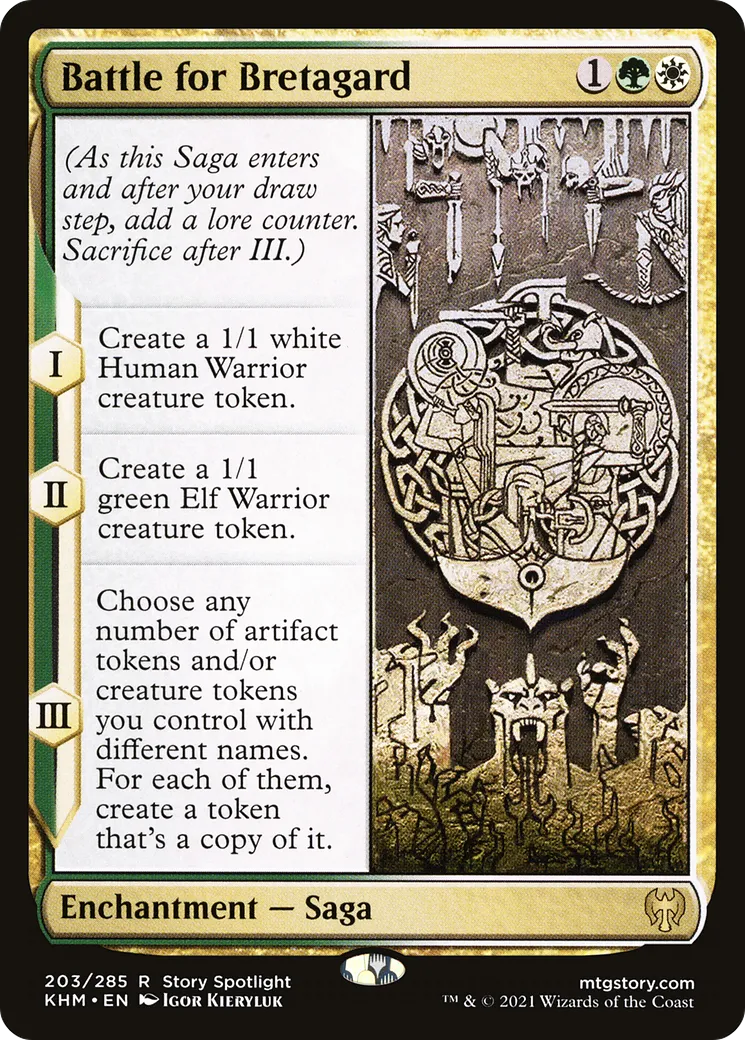 Bataille de Bretagard — Kaldheim — Magic: The Gathering
