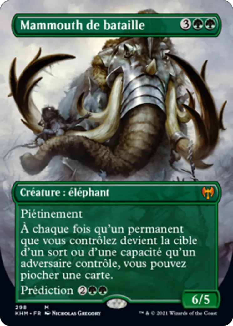 Mammouth de bataille — Kaldheim — Magic: The Gathering