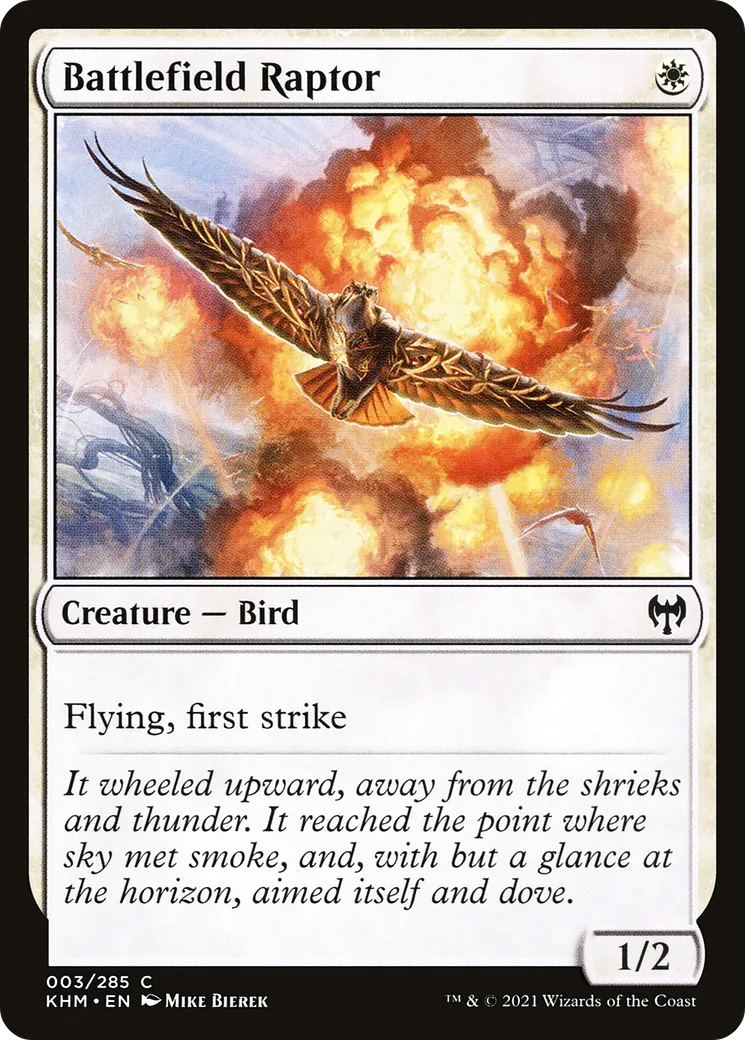 Battlefield Raptor — Kaldheim — Magic: The Gathering