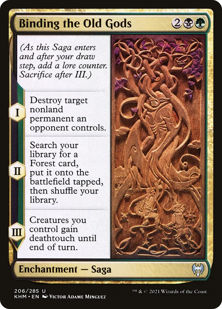 Binding the Old Gods — Kaldheim — Magic: The Gathering