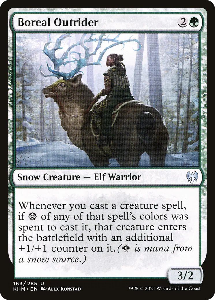 Boreal Outrider — Kaldheim — Magic: The Gathering