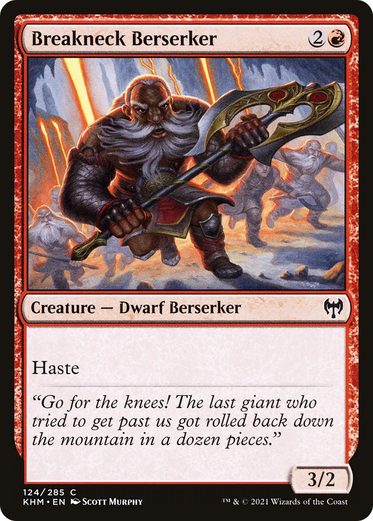 Breakneck Berserker — Kaldheim — Magic: The Gathering