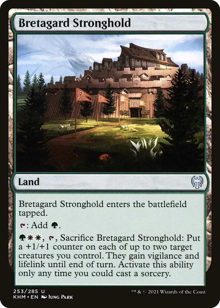 Bretagard Stronghold — Kaldheim — Magic: The Gathering