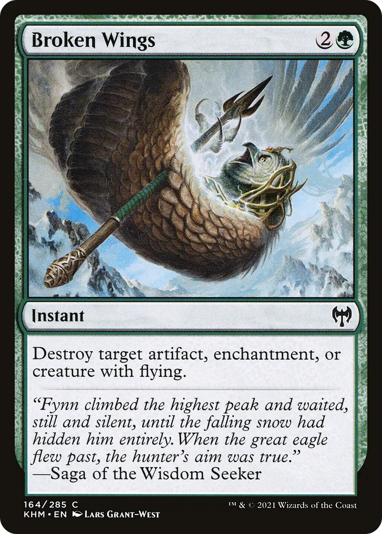 Broken Wings from Kaldheim - Magic: The Gathering