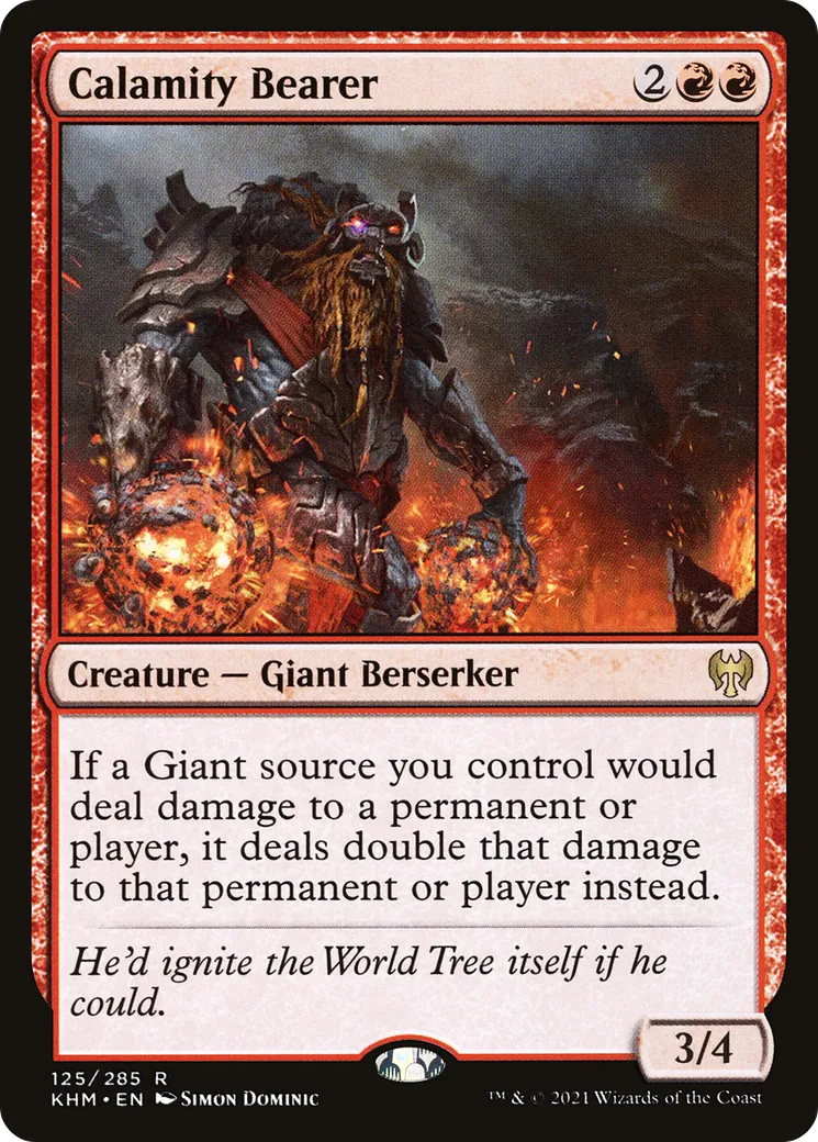 Calamity Bearer — Kaldheim — Magic: The Gathering