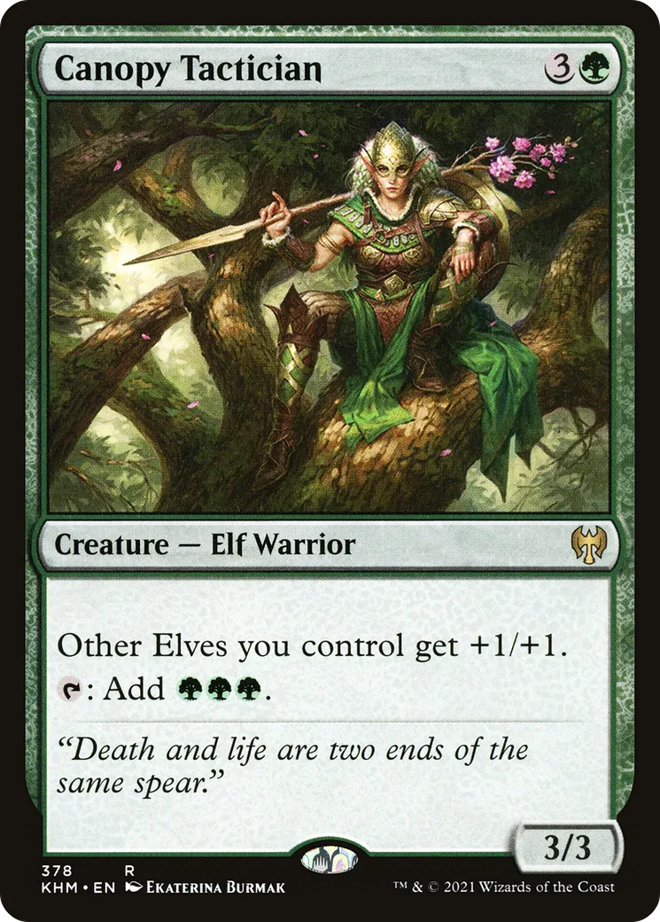 Canopy Tactician — Kaldheim — Magic: The Gathering