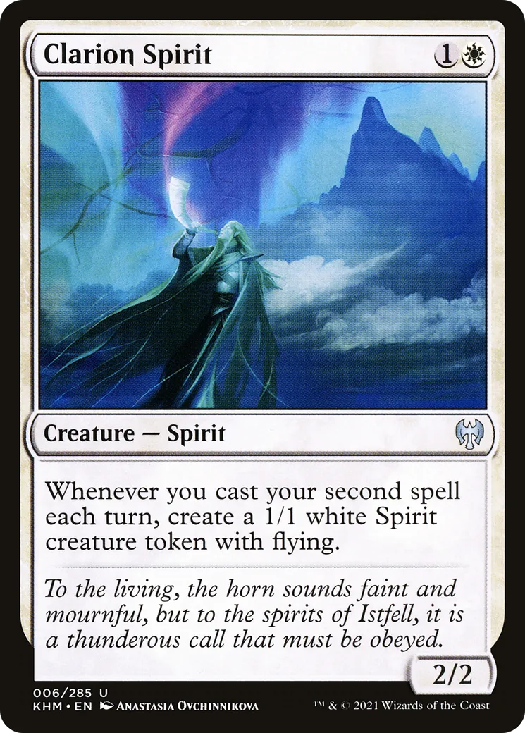 Clarion Spirit — Kaldheim — Magic: The Gathering