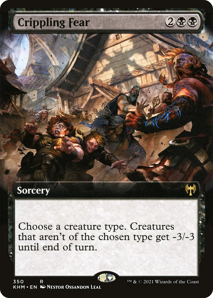 Crippling Fear — Kaldheim — Magic: The Gathering